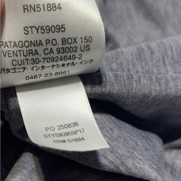 Patagonia Glorya Gray T Shirt Dress - Picture 9 of 10